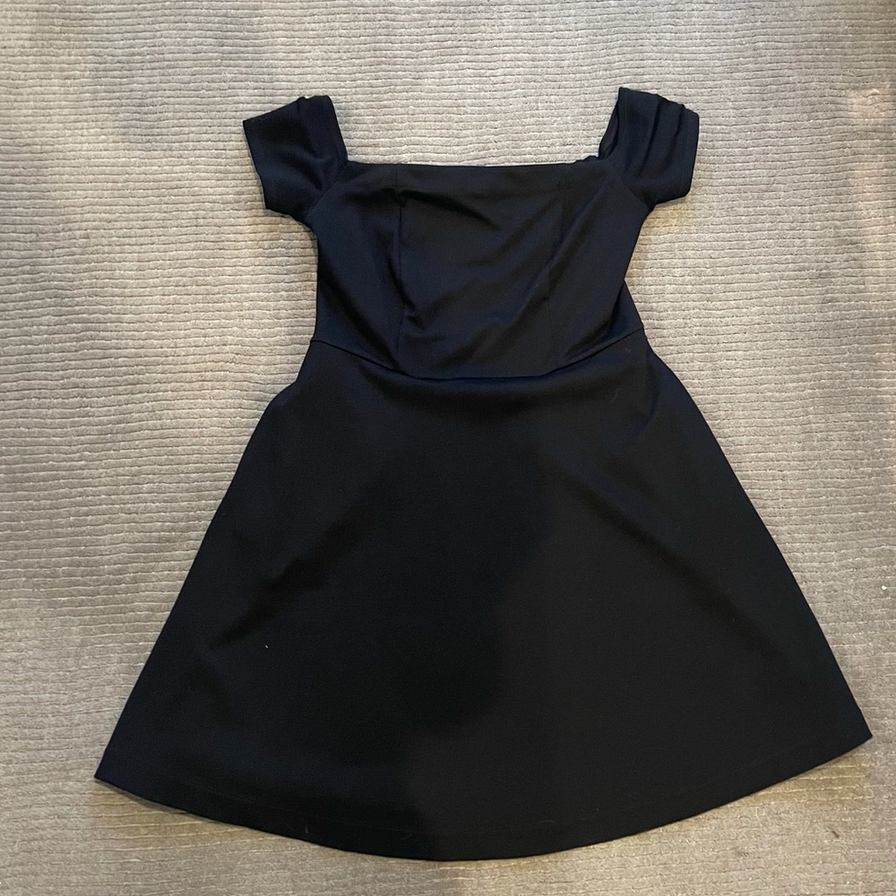 Free people black skater dress
